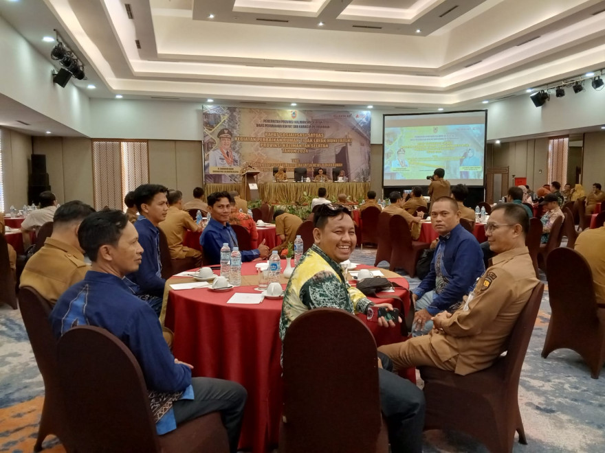 Pembakal Pagat Hadiri Sosialisasi SATGAS Perbaikan RTLH di Banjarmasin
