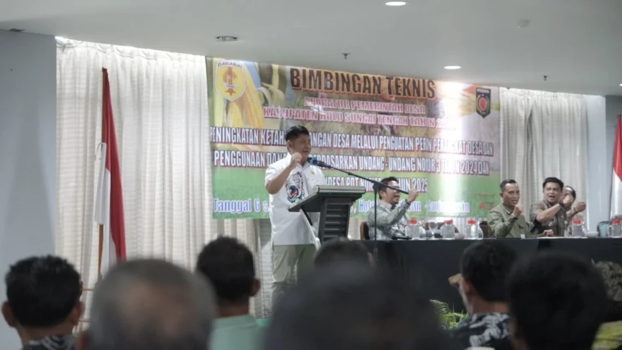 Bupati HST Dorong Transformasi Desa sebagai Penggerak Utama Ketahanan Pangan