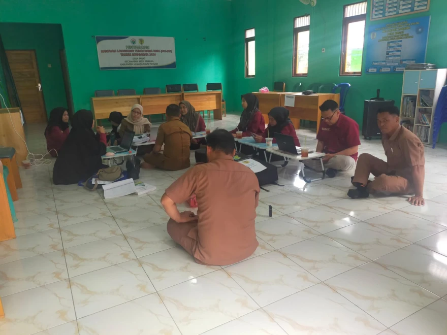 Kawal Tata Kelola Keuangan, Kantor Camat Batu Benawa Laksanakan Pembinaan di Desa Pagat