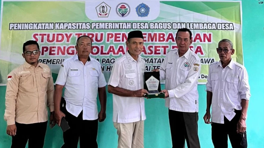 Desa Pagat Terima Kunjungan Studi Tiru Desa Bagus Kabupaten Barito Kuala