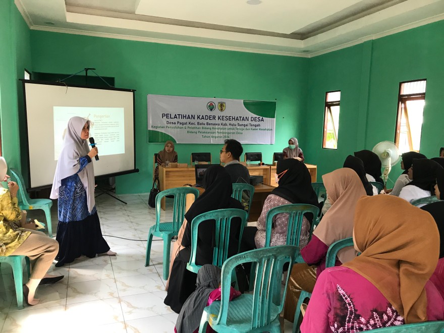 Pemerintah Desa Pagat Gelar Pelatihan Kader Kesehatan, Fokus pada Gizi dan Kartu Menuju Sehat
