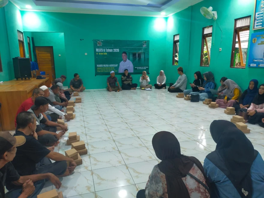 Serap Aspirasi Warga, Anggota DPRD Provinsi Kalsel Habib Musa Assegaf Gelar Reses di Desa Pagat