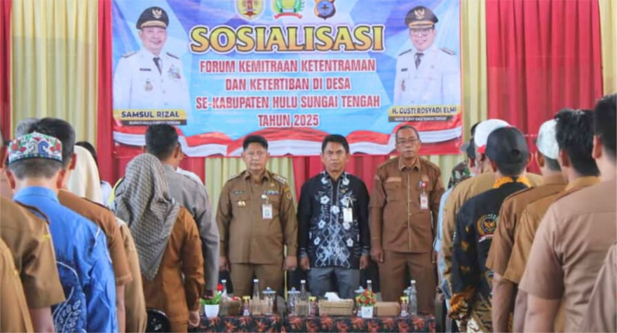 Sinergi Tiga Pilar, Desa Pagat Perkuat Keamanan dan Ketertiban Melalui Forum Kemitraan di Batu Benawa