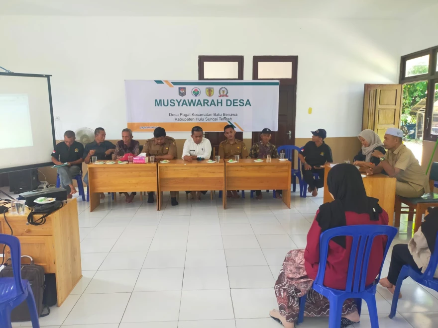 Dukung Ekonomi Desa, Pemerintah Desa Pagat Sepakati Perubahan Rencana Kerja dan Rencana Pembangunan Gerai Koperasi