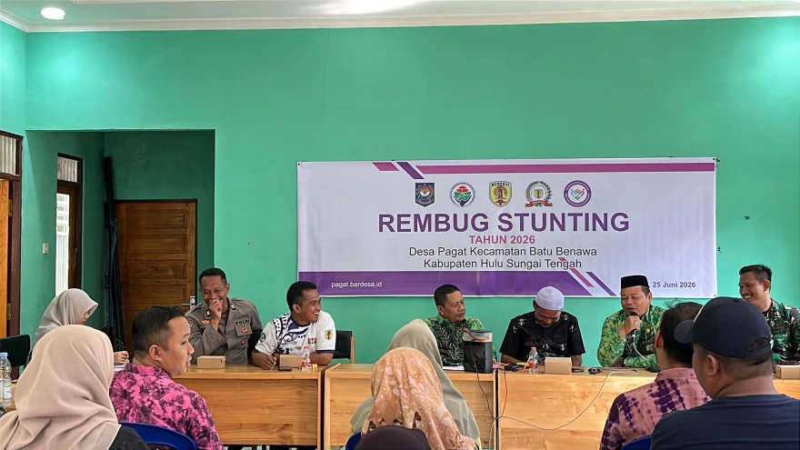 Atasi Kenaikan Kasus, BPD dan Pemerintah Desa Pagat Gelar Rembug Stunting Tahun 2026