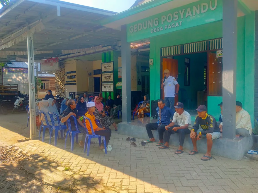 Pemerintah Desa Pagat Salurkan Bantuan Pangan untuk 126 KPM, Beras dan Minyak Goreng